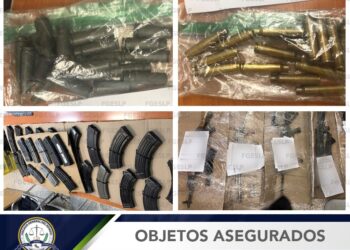 Detienen a 5 asegurando armamento y equipo táctico en Villa de Reyes