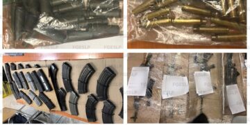 Detienen a 5 asegurando armamento y equipo táctico en Villa de Reyes
