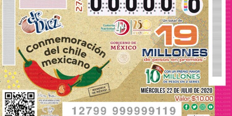 Se lanza cachito conmemorativo del chile mexicano