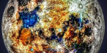 La Luna tiene más colores de los que creías