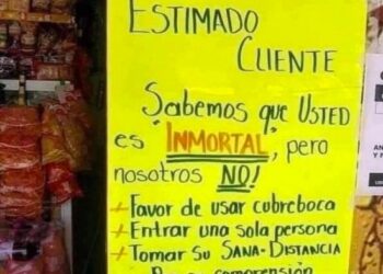 Letreros de negocios de CDMX ante el COVID (Fotos)