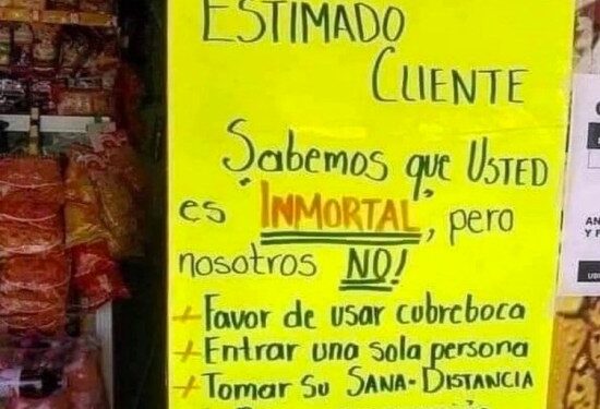 Letreros de negocios de CDMX ante el COVID (Fotos)
