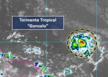 Tormenta tropical Gonzalo en el Atlántico podría convertirse en huracán
