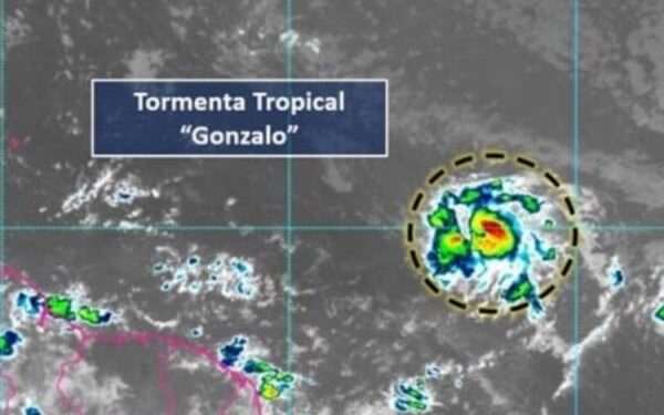 Tormenta tropical Gonzalo en el Atlántico podría convertirse en huracán