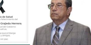 Secretario de Salud de Chihuahua falleció por Covid-19