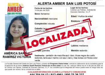 Fiscalía desactiva Alerta Amber de niña de 14 años en Soledad