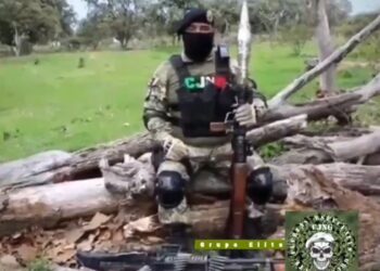 #Video Comandande del CJNG en Guanajuato amenaza de muerte a “El Marro”