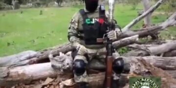 #Video Comandande del CJNG en Guanajuato amenaza de muerte a “El Marro”