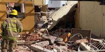 Explosión en vivienda de Lomas