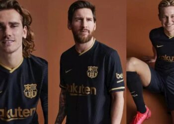Barcelona presenta segunda equipación para la 2020/2021