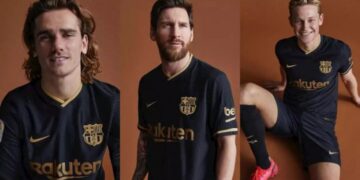 Barcelona presenta segunda equipación para la 2020/2021