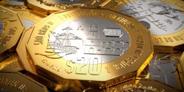 Nueva moneda de 20 pesos ya comenzó a circular en algunos estados del país