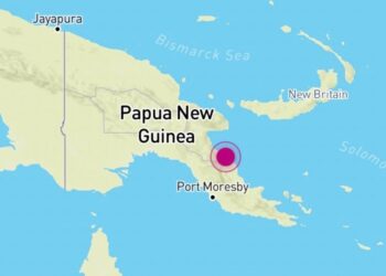 Sismo de magnitud 6.9 sacude Papúa Nueva Guinea y se activa alerta de tsunami