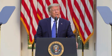 Trump culpa por COVID19 a México y protestas antiracismo