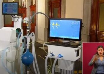 Presenta AMLO ventiladores para pacientes con COVID, desarrollados por Conacyt