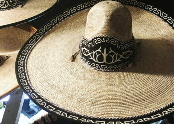 El sombrero charro, representante del folclor mexicano