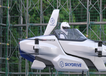 Una empresa japonesa prueba con éxito un coche volador