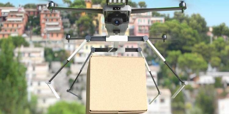 EU usa drones para repartir libros a niños durante el confinamiento