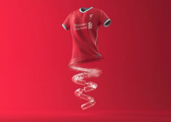 El nuevo jersey del Liverpool F.C