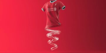El nuevo jersey del Liverpool F.C