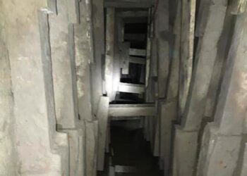 Encuentran narcotúnel entre México y EU bajo Río Bravo