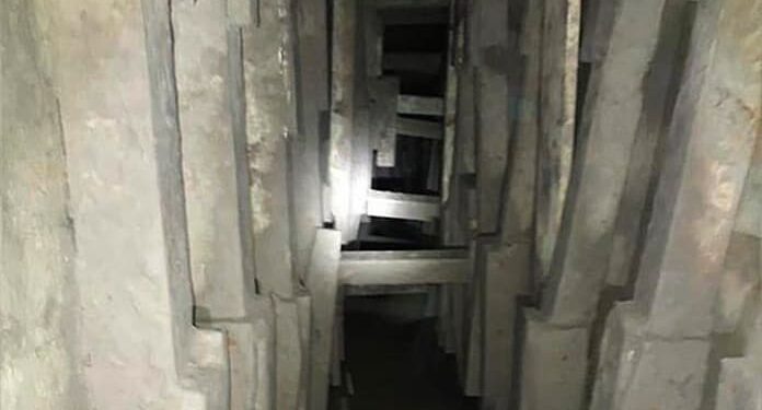 Encuentran narcotúnel entre México y EU bajo Río Bravo