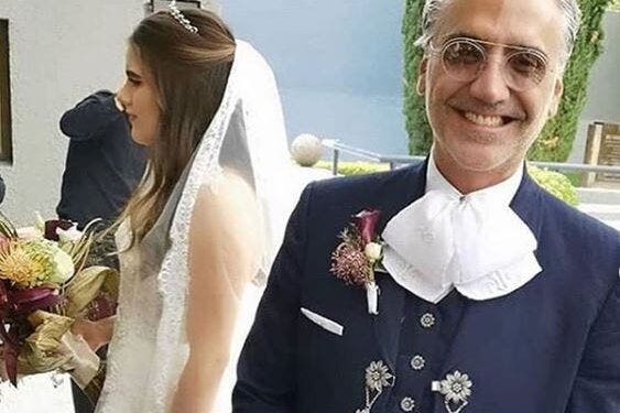 En plena pandemia se casa hija de Alejandro Férnandez con