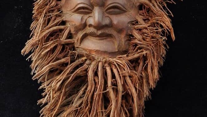 Máscaras de bambú