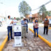 Alcalde entrega pavimentación de la calle Camino  Saltillo