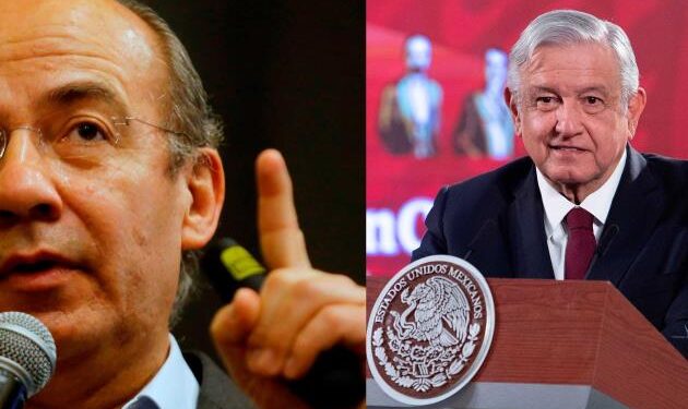 Felipe Calderón acusa a AMLO de persecución política