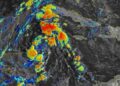 Depresión tropical “Catorce” se acerca a costas del Caribe mexicano
