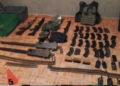 Decomisan arsenal y droga al Cártel de Santa Rosa de Lima