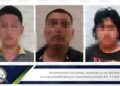 Prisión preventiva a 3 sujetos por robo domiciliario