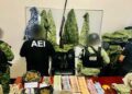 Aseguran armas, droga y dinero en Oaxaca