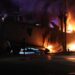 Fatal accidente de tráiler y vehículo particular