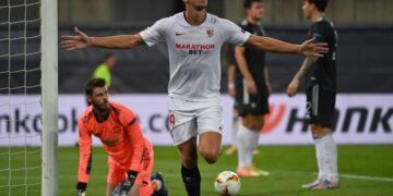 Sevilla, primer finalista de la Europa League tras vencer a los Red Devils