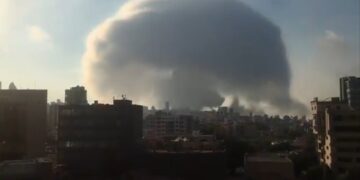 ¿Por qué la explosión en Beirut formó una nube de hongo?