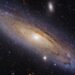 Mapean por primera vez halo alrededor de la galaxia de Andrómeda