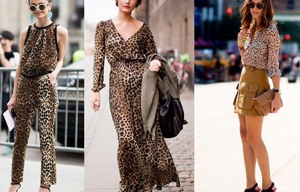 El poderoso estampado de leopardo, llegó para quedarse