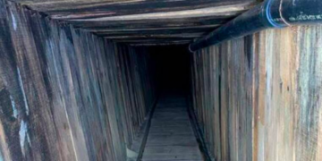 Hallan el narcotúnel más moderno de la historia