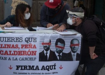 Recolectan firmas de consulta para juzgar a expresidentes de México