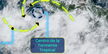 La tormenta tropical Hernan se localiza en costas de Jalisco