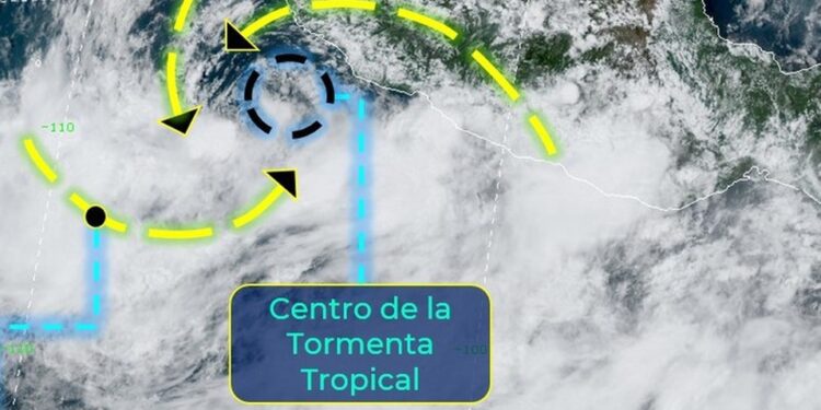 La tormenta tropical Hernan se localiza en costas de Jalisco