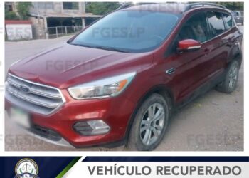 Se recupera camioneta robada en Tamuín