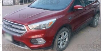 Se recupera camioneta robada en Tamuín