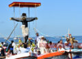 Decenas participan en procesión del Cristo Negro de San Román en Campeche