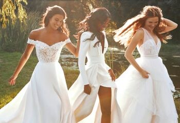 Los vestidos de novia más bonitos del año están hechos con algo más que amor