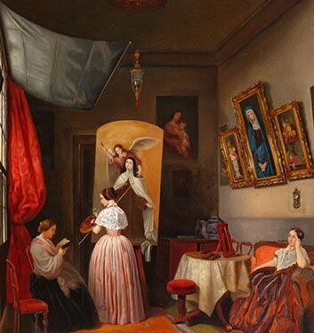Las hermanas Sanromán; precursoras de la pintura hecha en México
