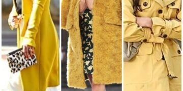 ¿Cómo se llevan los abrigos este otoño-invierno? MUY amarillos