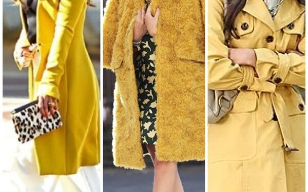 ¿Cómo se llevan los abrigos este otoño-invierno? MUY amarillos